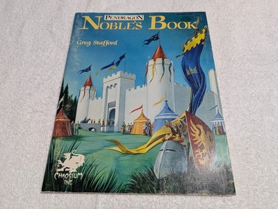 Pendragon RPG The Noble's Book Greg Stafford Chaosium King Arthur