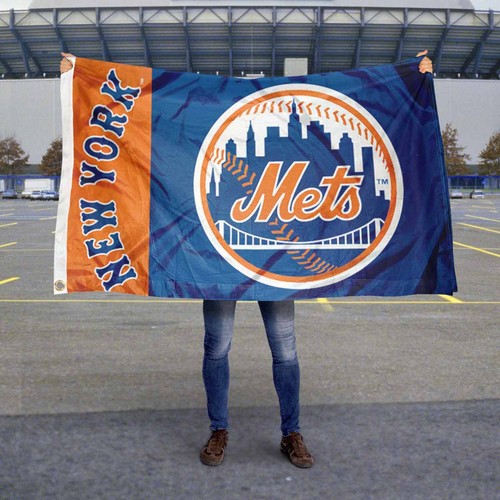 New York Mets Flag NY 3x5 Banner - Picture 5 of 7