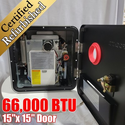 66K BTU RV Tankless Water Heater FOGATTI InstaShower 9 Pro Certified Refurbished