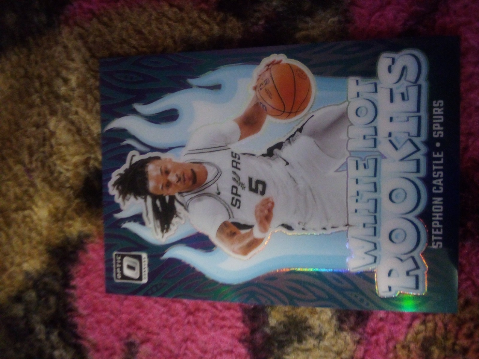 2024-25 Panini Donruss Optic - White Hot Rookies Stephon Castle #6 Purple Prizm