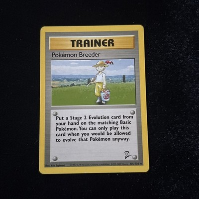 pokemon breeder card 2017 Shining Legends #73/73 Pokemon If you have no cards in your deck Pokmon Breeder - 76/102 Base