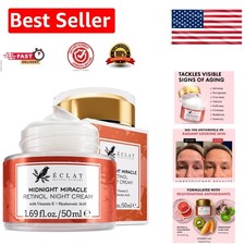 Revitalizing Retinol Night Cream with Hyaluronic Acid for Youthful Skin - 50ml