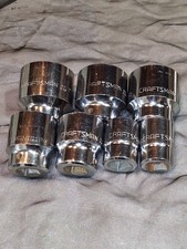 7 Piece, Craftsman 3/4 drive, 12 Point Socket...