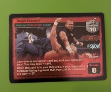 WWE WWF Raw Deal CCG Tazz Al Snow Tough Enough Ultra Rare Foil Card