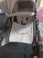KESSER® Loops 4 in 1 Kinderwagen Kombikinderwagen Komplett-Set, Beige/Schwarz