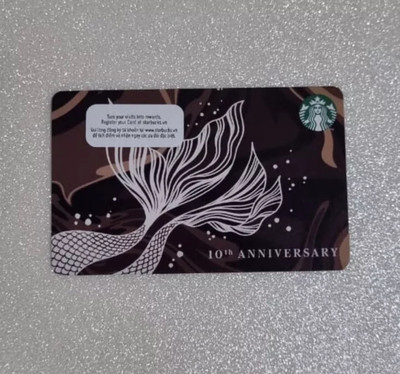 Starbucks Vietnam Exclusive 10th Anniversary Siren Card 🇻🇳 | eBay