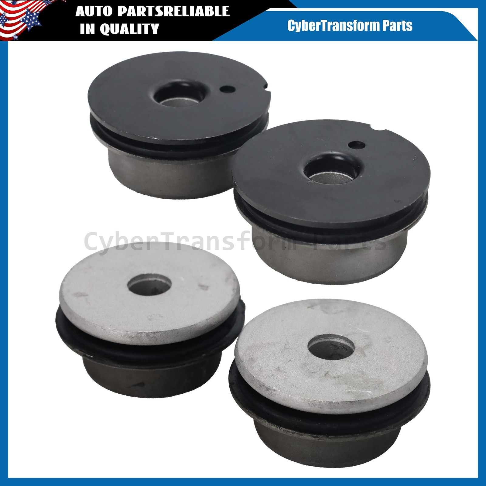 Maserati Quattroporte 2009-2013 Front Upper Control arm bushings Set P/N 980139889