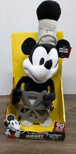 Mickey Mouse 90th Anniversary Steamboat Willie Dancing Plush Special Edition NEW