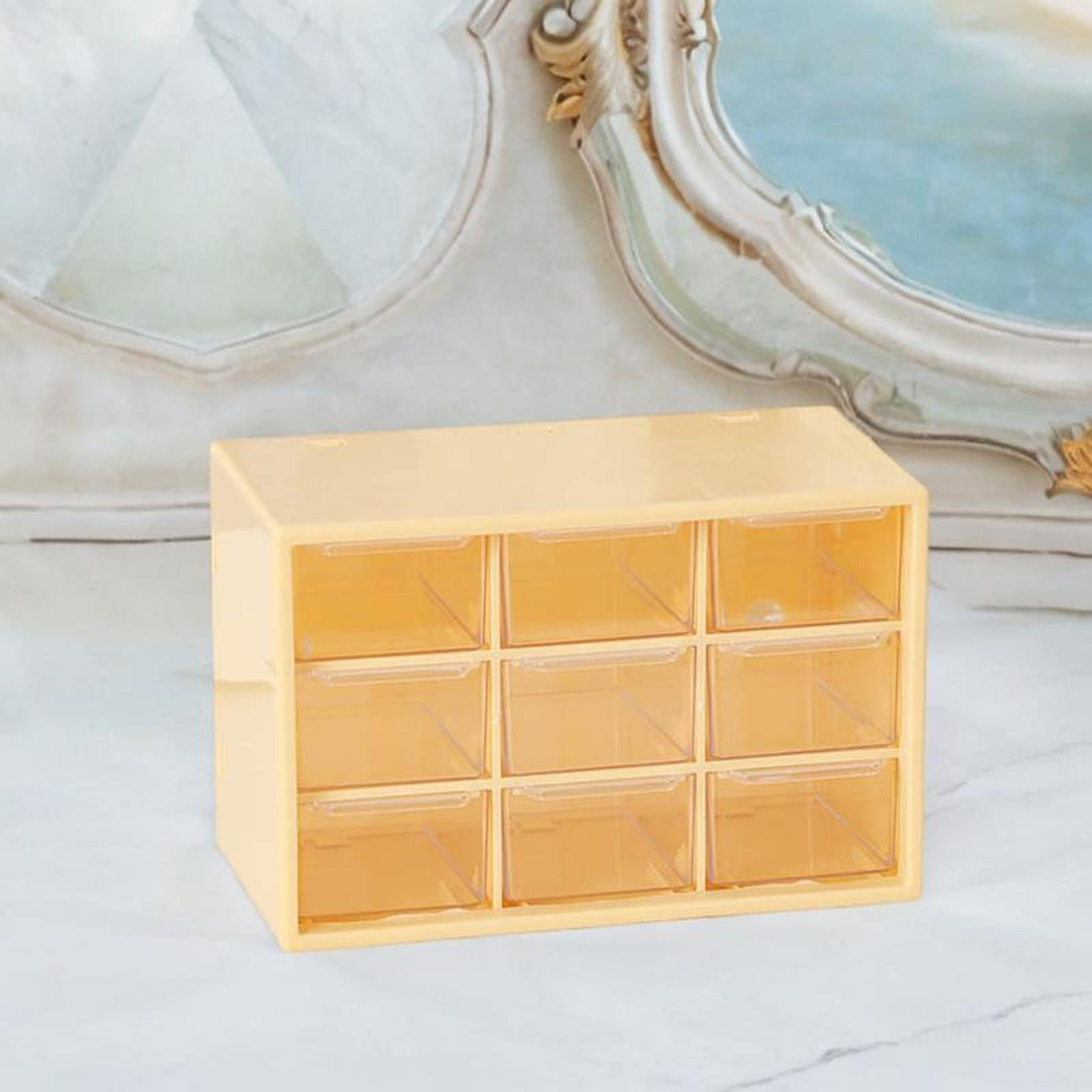 Compact Jewelry & Makeup Organizer with Drawers for Crafts