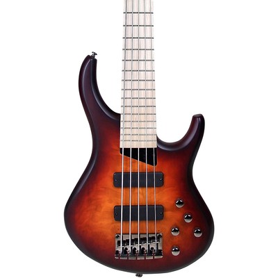 MTD Kingston ZX 5-String Electric Bass Guitar Deep Cherry Burst