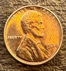 1938 P Lincoln Wheat Cent Red Choice BU Uncirculated Uncertified US Coin