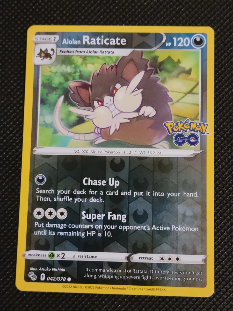 alolan raticate pokemon card value GX - 85/168 - Celestial Storm Evolves from Alolan Rattata Type Alolan Raticate 82/147 - Rare