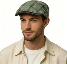 Men Summer Flat Cap Scally Ivy Gatsby Newsboy...