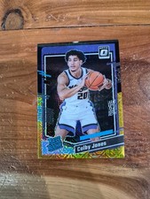 2023-24 Panini Donruss Optic Colby Jones Rated Rookie Black Gold # /8 !! 🔥🔥