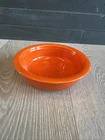 Vintage Fiesta Ware - 5.5" fruit bowl Original "radioactive" red (1936-1969)