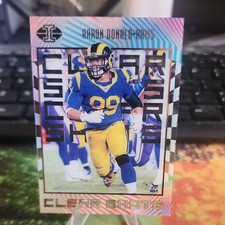 2019 Panini Illusions #CS-AD Aaron Donald Clear Shots
