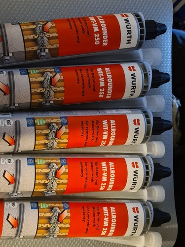 WÜRTH ALLROUNDER WIT-VM-250, Beton. Mauerwerk usw. 5 Stücke für 90 Euro