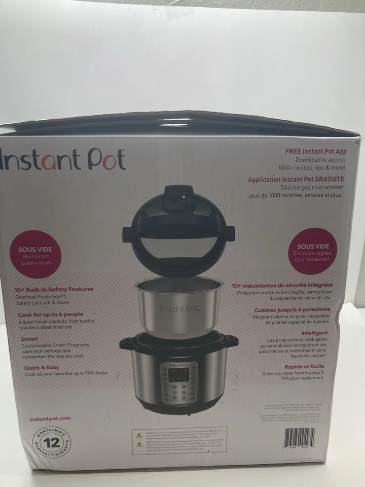 Instant Pot Duo Plus 6 Quart 9-in-1 Electric Pressure Cooker - Image 4 of 4