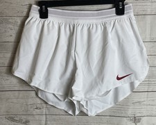 Nike Pro Elite 2β Brief Lined Track Shorts Made in USA White DA2943-112 Mens L