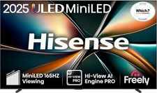 HISENSE 100U7QTUK 100" MINI-LED 4K ULED SMART TV – 165HZ DOLBY ATMOS FREELY NEW