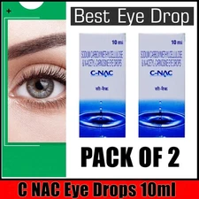 N-Acetyl-Carnosine C-Nac Eye Drops 10ml Pack of 2