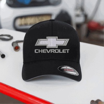 Chevrolet Bowtie - Custom Made-to-Order Embroidered Flexfit or Snapback Hat