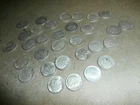 31 Roosevelt Silver Dimes Lot  1947 - 1964 Variety
