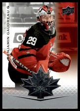 2021-22 Upper Deck Team Canada Juniors Benjamin Gaudreau #90