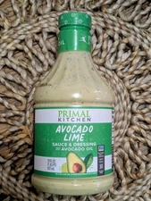 Primal Kitchen Avocado Lime Sauce & Dressing - 1 Bottle 31 fl oz BBD: 11/25/2025