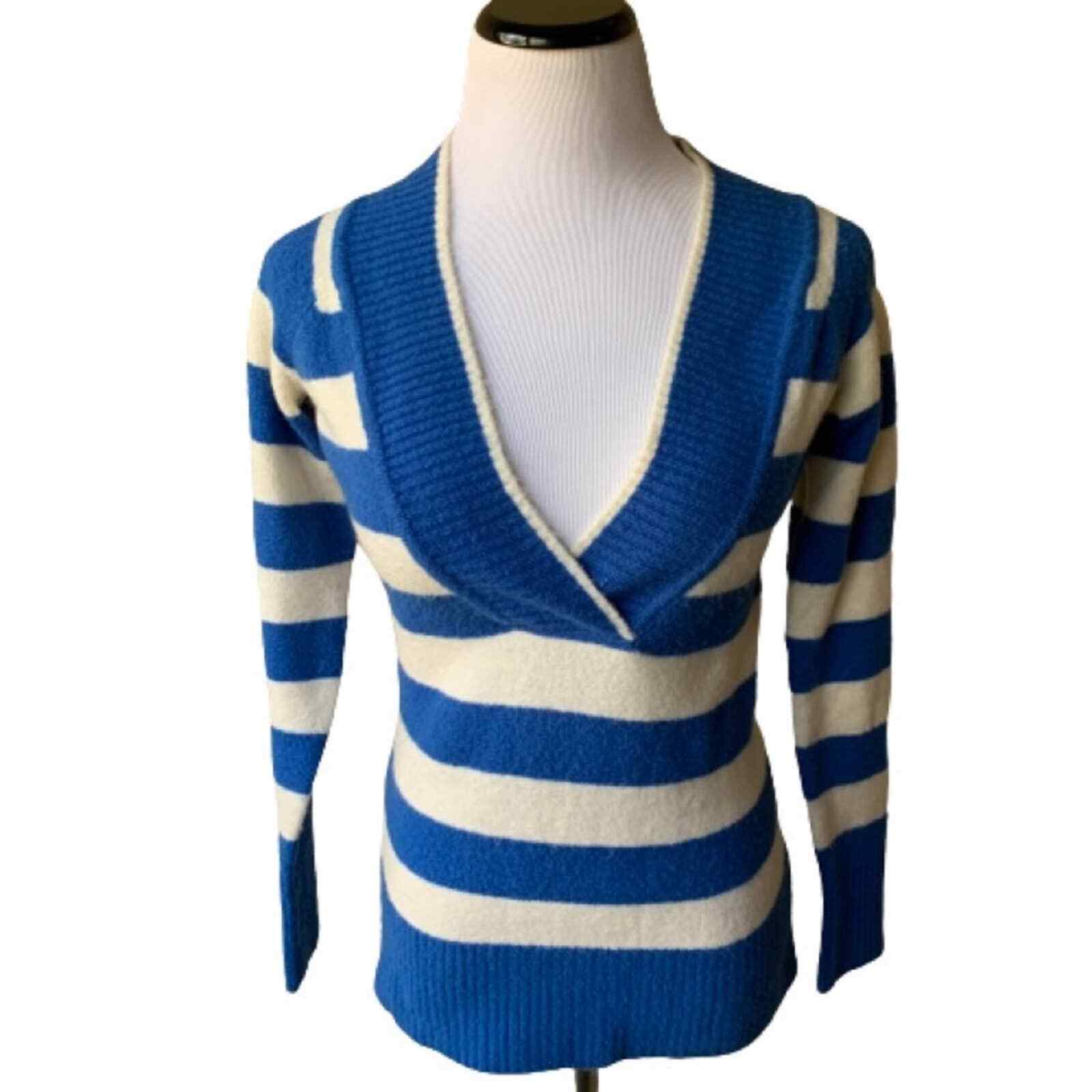 royal blue fuzzy sweater