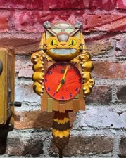 Studio Ghibli My Neighbor Totoro Catbus Model Clock with Box Hayao Miyazaki