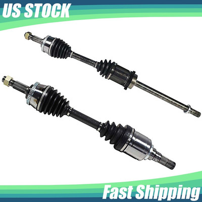 Front Driver & Passenger Pair CV Axle Shaft For Nissan Maxima I30 MT LSD 1995-99