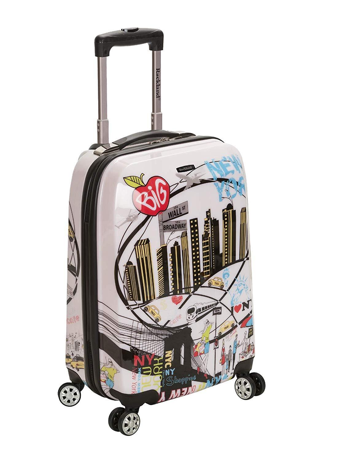 Rockland Luggage 20 Inch Polycarbonate Carry on