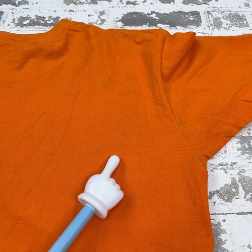Camiseta Vintage Virginia Cavaliers Hombres Grande Naranja UVA Puntada Única Años 90 EE. UU. - Imagen 9 de 13