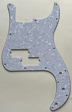 4 Ply White Pearl Pickguard Fit Fender US Standard Precision Bass Guitar Parts