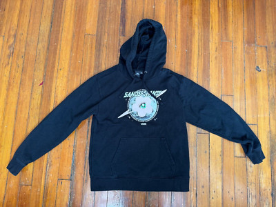Sandy Liang X Vans Sweatshirt Mens Medium Black Hoodie Pullover Skater XL