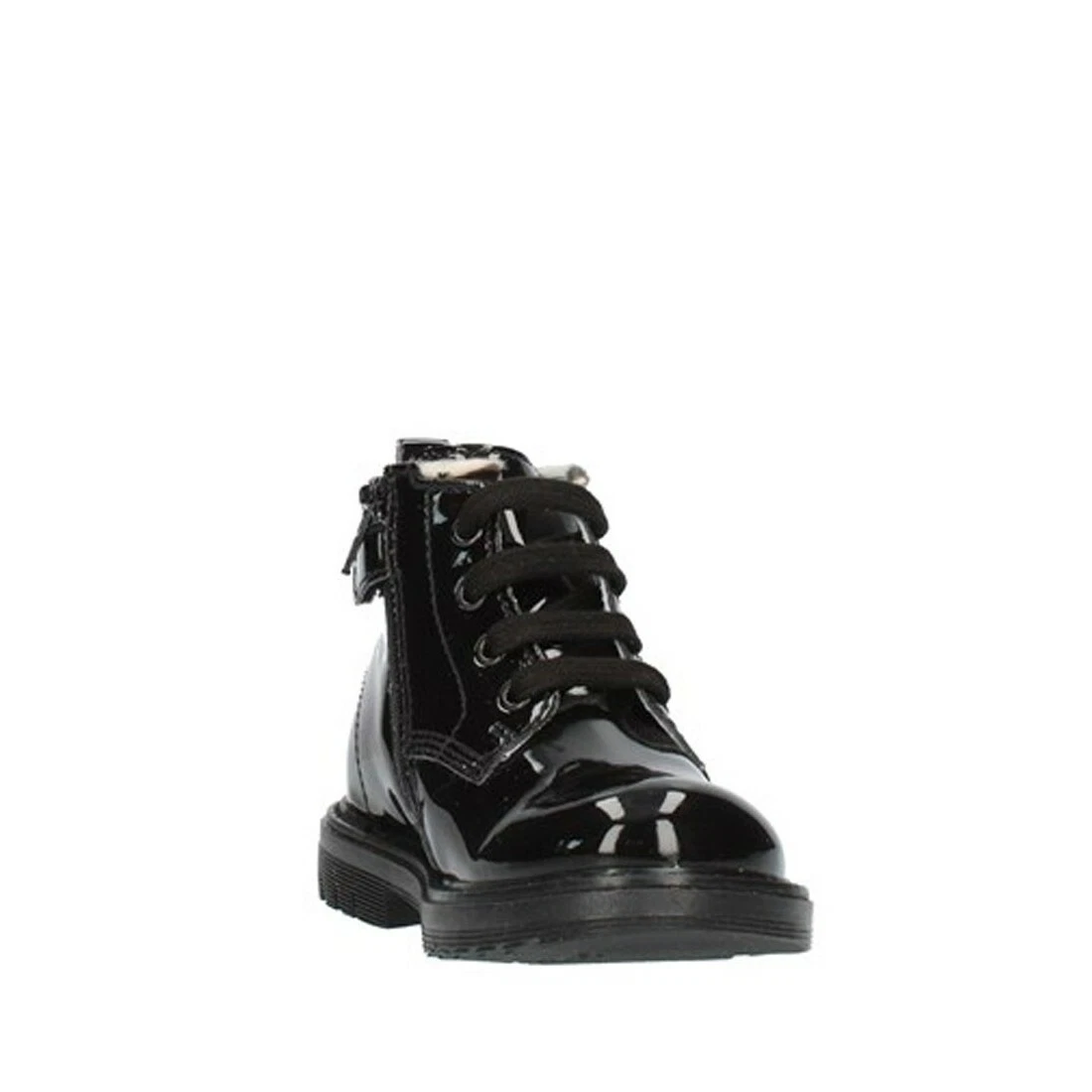 SCARPE STIVALI BIMBA NERO GIARDINI KIDS I021502F PELLE 100 NERO