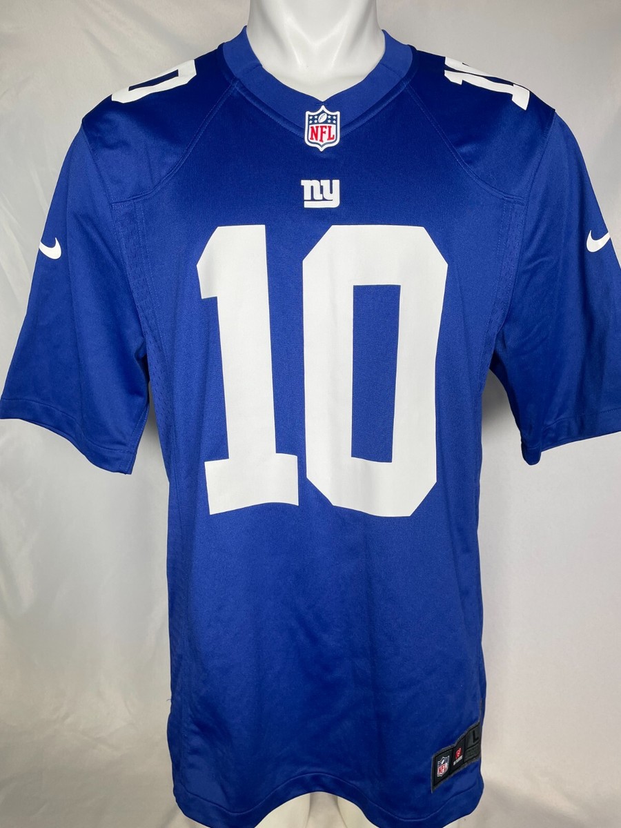 Eli Manning #10 New York NY Giants NIKE Blue Home Game Jersey