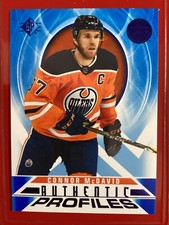 Connor McDavid  2020-21 UD SP Hockey Profiles #AP-1 Edmonton Oilers