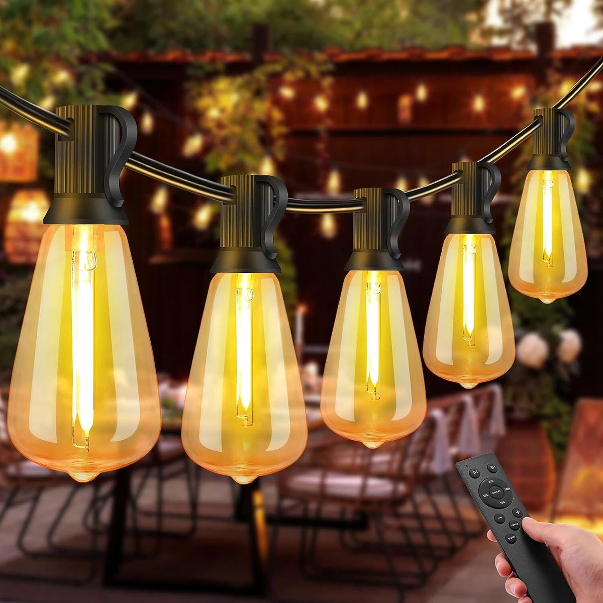 Outdoor string 2024 lights mains powered