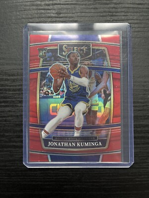 2021-22 Panini Select Basketball Jonathan Kuminga Concourse Red /199 #28