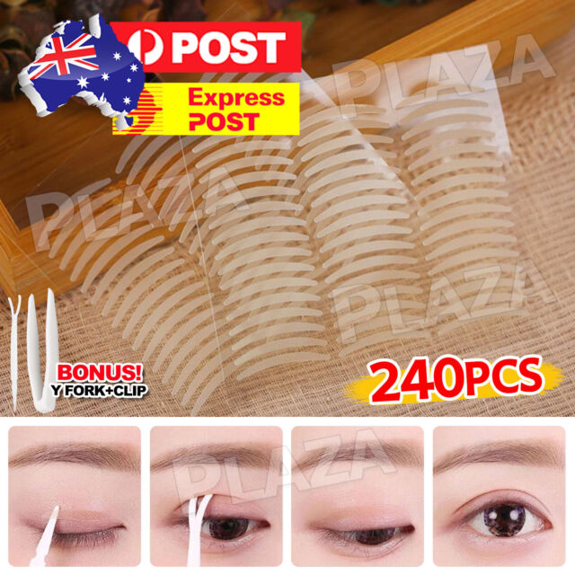 240x Double Eyelid Tape Lace Invisible Narrow Stickers Eye Lift Adhesive Makeup