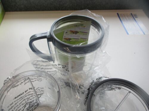NutriBullet Magic Bullet Set 12 pezzi 600 W NB-QS001-23 - Estrattore superfood NUOVO - Foto 17 di 17