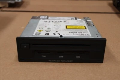 VW Discover Pro MIB2 Steuergerät Main Unit Navigationssystem SIM BT 3G0035042 A - Bild 1 von 3