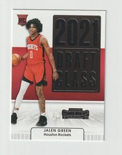 2021-22 Panini Contenders - 2021 Draft Class Contenders #2 JALEN GREEN RC