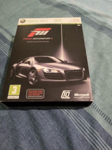 Forza Motorsport 3 Limited Collectors Edition Xbox 360 & Key Ring No USB - Picture 1 of 8