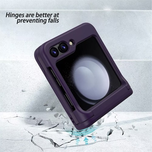 Coque + Verre Trempé Protecteur Téléphone pour Samsung Galaxy Z Flip 7 6 5 4 3 FE - Photo 71 sur 91