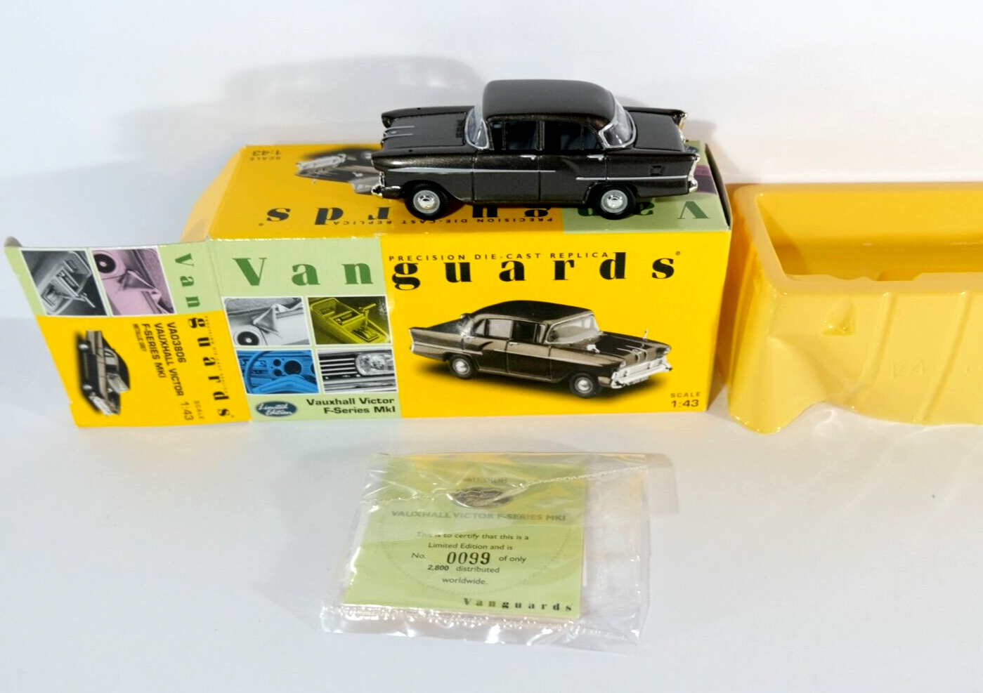 Vanguards VA03806 Vauxhall Victor F-Series MKI Diecast Model Car No.99 T2.