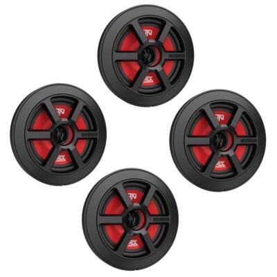 (2-Pairs) MTX TERMINATOR6 180W RMS 6.5'' 2-Way Coaxial Car Speakers