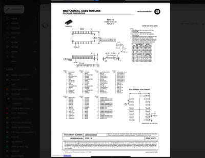 5 Stück 14049UG Onsemi Sechskant Puffer AK 11P31